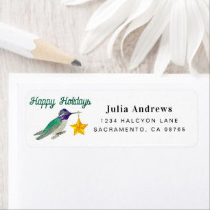 Joyeuses Fêtes Colibri
