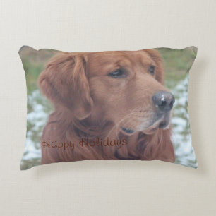 Joyeuses fêtes Coussin animal de compagnie