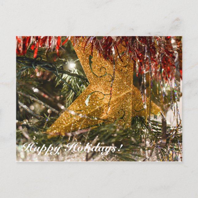 Joyeuses fêtes des colonies d'Amana Cartes postale (Devant)