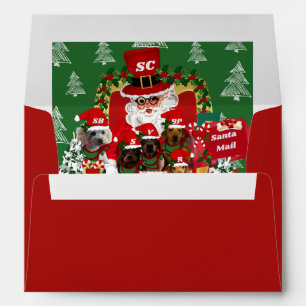Joyeuses fêtes Enveloppes rouges