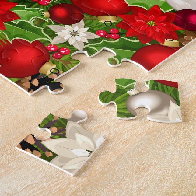 Joyeuses Fêtes Jigsaw Puzzle (Côté)