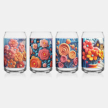 Joyeuses Fleurs D'Enfants Et Maisons Dans La Neige