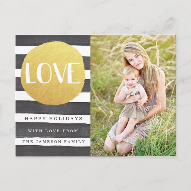 Joyeuses images Carte postale de vacances / LOVE (Devant)