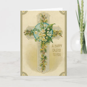 Joyeuses Pâques à Vous - Carte Postale Antique,