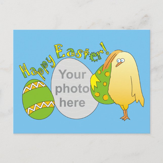 Joyeuses Pâques ! Cartes postales personnalisées (Devant)