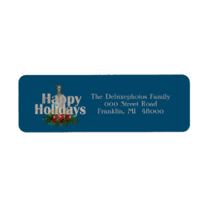 Joyeuses vacances Clear Candle