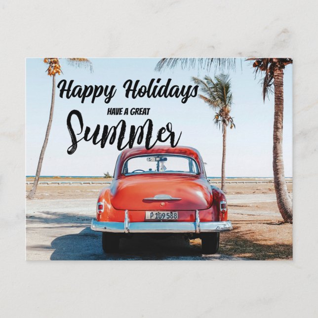Joyeuses vacances Édition Été Vacances Carte posta (Devant)