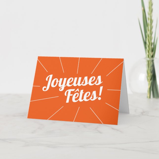 Joyeuses vacances en France Carte de vacances (Devant)