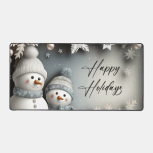 Joyeuses vacances mignonnes hiver Snowman Snowflak