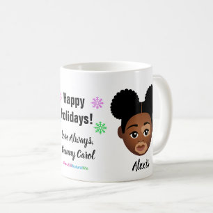 Joyeuses Vacances Naturelles Hair Coffee Mug