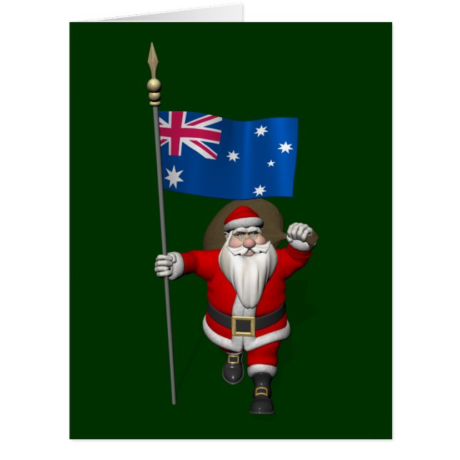 Joyeuses Visites Du Père Noël En Australie (Devant)