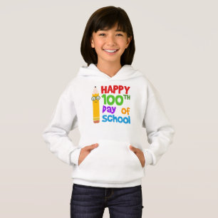 Joyeux 100ème Jour De Sweat - shirt à capuche D'En