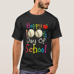 Joyeux 100ème Jour De T-Shirt À L'École - Fan De B