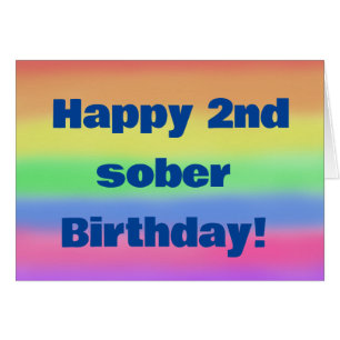 Joyeux 2ème anniversaire sobre