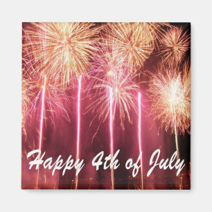 Joyeux 4 juillet aimant