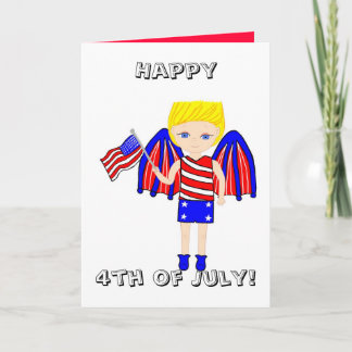 Joyeux 4 juillet ! Carte de vœux