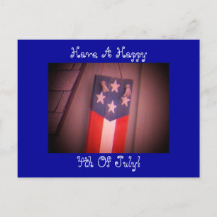 Joyeux 4 juillet ! Carte postale
