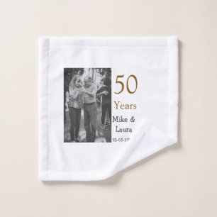 Joyeux 50e anniversaire ajouter nom du couple date