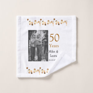 Joyeux 50e anniversaire ajouter nom du couple date