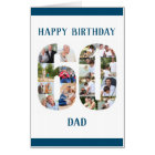 Joyeux 60e anniversaire Papa Numéro 60 Photo Colla