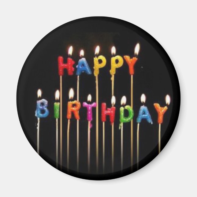 Joyeux Aimant Anniversaire (Devant)