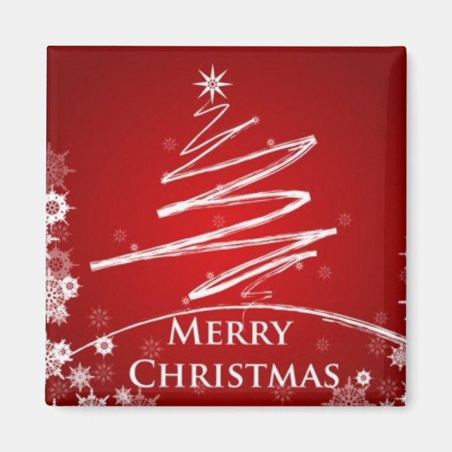 Joyeux Aimant Arbre de Noël (Devant)