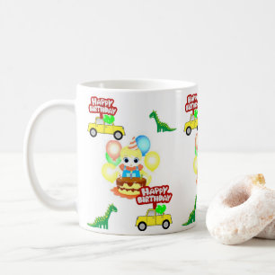 Joyeux Alligator de Mug Anniversaire