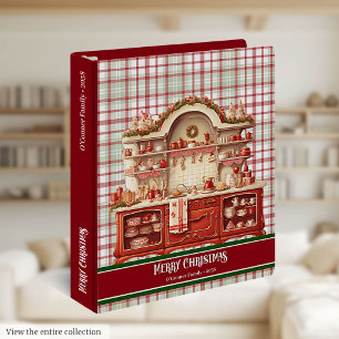 Joyeux anneau de Noël Classeur de cuisine