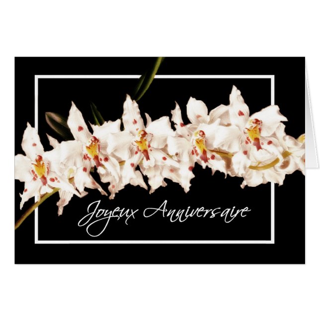 joyeux anniversaire (Front Horizontal)