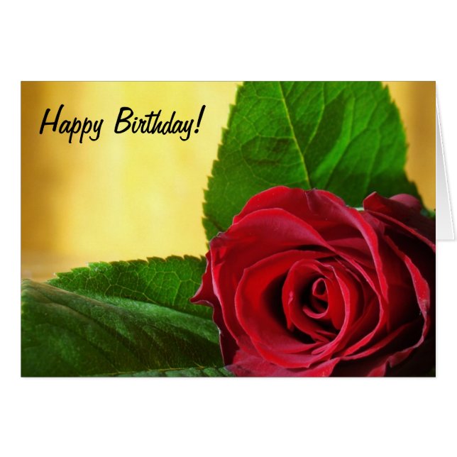 Joyeux anniversaire (Devant horizontal)