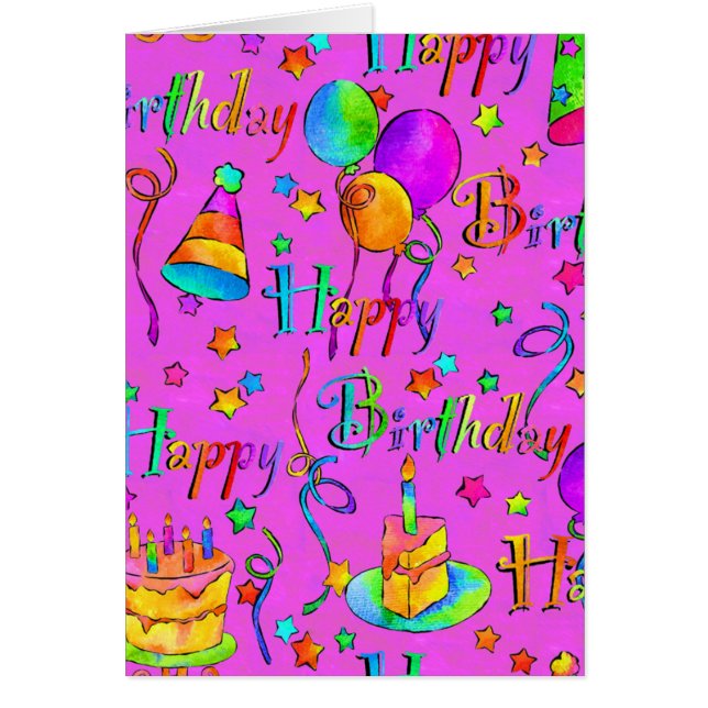 Joyeux anniversaire ! (Devant)