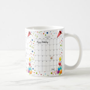 Joyeux anniversaire 2022 Octobre Mug