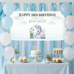 Joyeux Anniversaire À Notre Petite Bannière De Typ