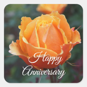 Joyeux Anniversaire À propos des Stickers Rose Fac