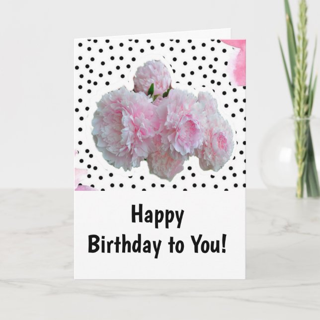 Joyeux anniversaire à vous ! Carte (Devant)