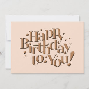 Joyeux Anniversaire À Vous Carte