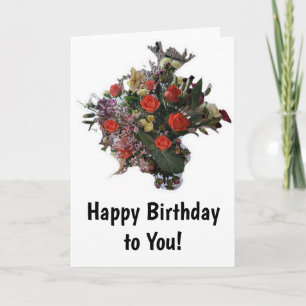 Joyeux anniversaire à vous ! Carte
