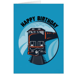 Joyeux anniversaire avec le train, Général, Bleu