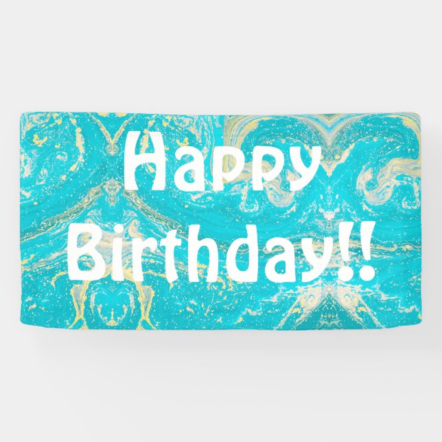 Joyeux anniversaire ! ! Banderole (Horizontal)