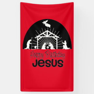 Joyeux Anniversaire Bannière Jésus