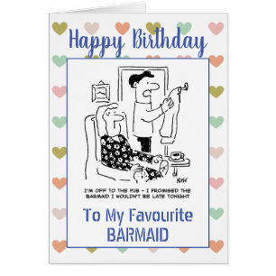 Joyeux anniversaire Barmaid