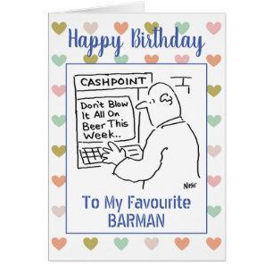 Joyeux anniversaire Barman