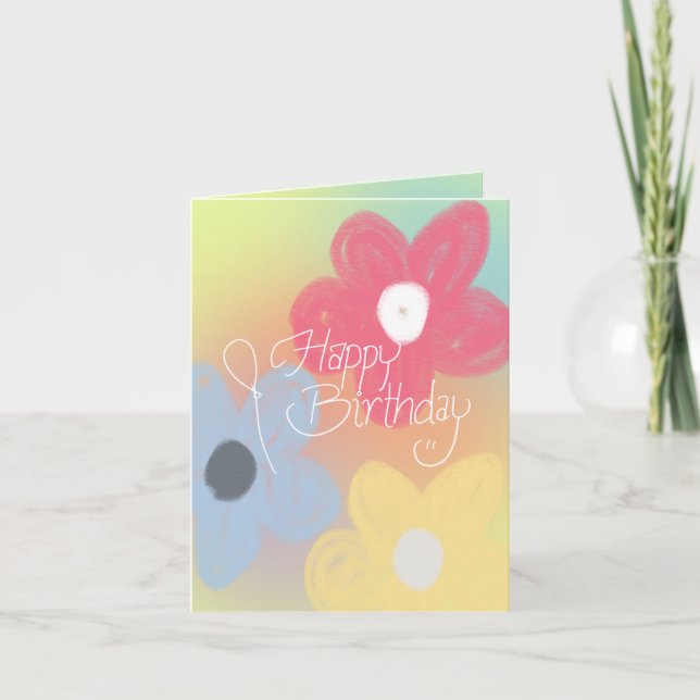 Joyeux anniversaire CArd (Devant)