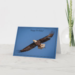 Joyeux Anniversaire Carte Bald Eagle