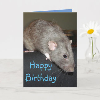 Joyeux anniversaire ! Carte bleue