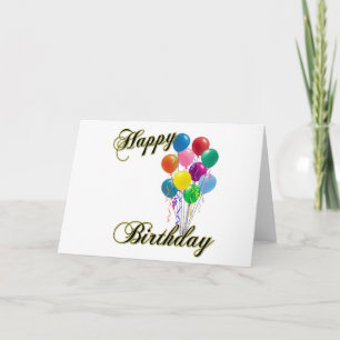 Joyeux anniversaire - Carte d'anniversaire Customi