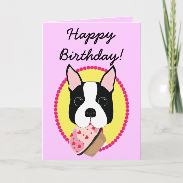 Joyeux anniversaire ! Carte d'anniversaire de (Devant)