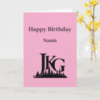 Joyeux Anniversaire Carte de Manhattan Skyline