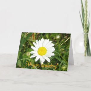 Joyeux anniversaire ! Carte de taille