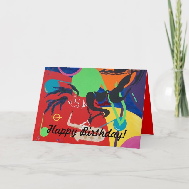 Joyeux anniversaire ! Carte de vœux (Devant)